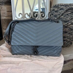 Rebecca Minkoff Edie Flap Gray